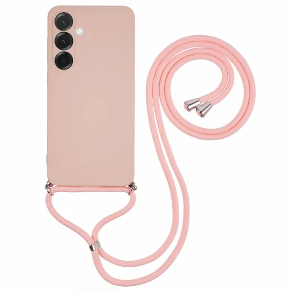 ROPE Kryt so šnúrkou Samsung Galaxy A36 ružový