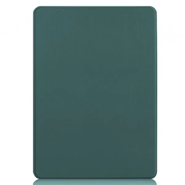 LEATHER Zaklápací kryt pre Microsoft Surface Pro 9 / 10 / 11 zelený