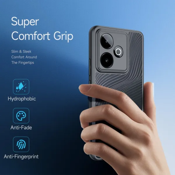 DUX AIMO Ochranný kryt pre Realme GT 7 5G / Realme GT 7T 5G čierny