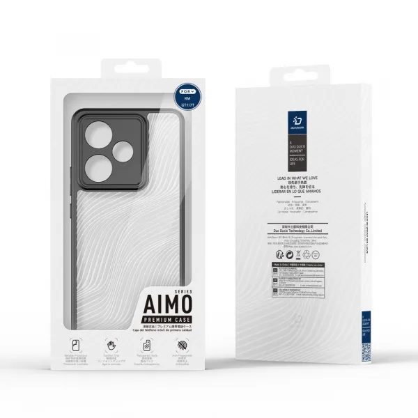 DUX AIMO Ochranný kryt pre Realme GT 7 5G / Realme GT 7T 5G čierny