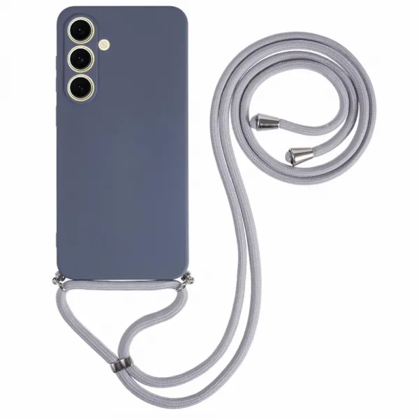 ROPE Kryt so šnúrkou Samsung Galaxy S25+ 5G modro-šedý