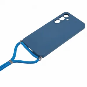ROPE Kryt so šnúrkou Samsung Galaxy S25 5G modrý
