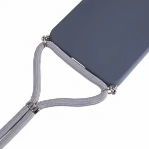 ROPE Kryt so šnúrkou Samsung Galaxy S25+ 5G modro-šedý