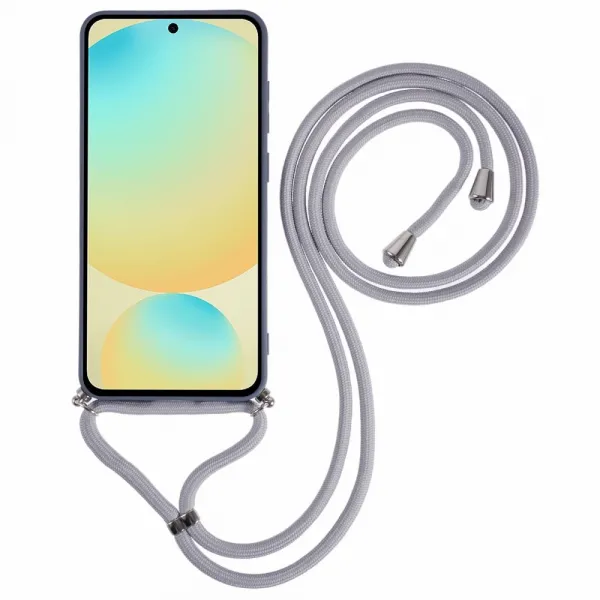 ROPE Kryt so šnúrkou Samsung Galaxy S25+ 5G modro-šedý