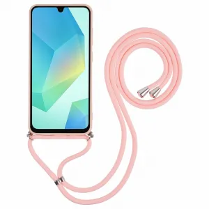 ROPE Kryt so šnúrkou Samsung Galaxy A16 / A16 5G ružový
