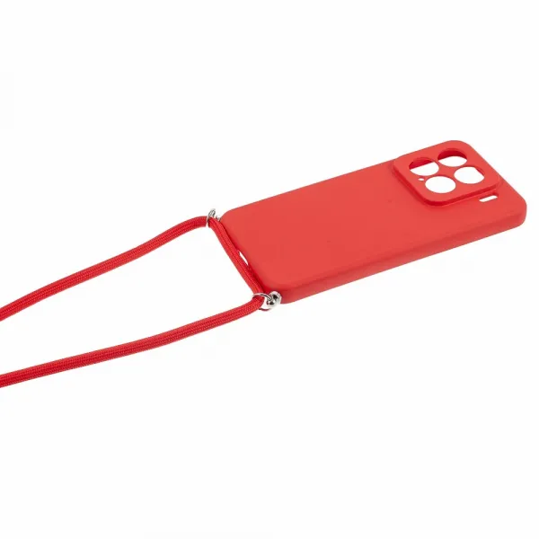 ROPE Kryt so šnúrkou Xiaomi 15 červený