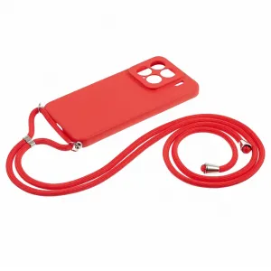 ROPE Kryt so šnúrkou Xiaomi 15 červený