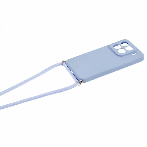 ROPE Kryt so šnúrkou Xiaomi 15 fialový
