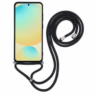 ROPE Kryt so šnúrkou Samsung Galaxy S25+ 5G čierny