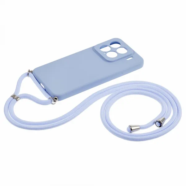 ROPE Kryt so šnúrkou Xiaomi 15 fialový