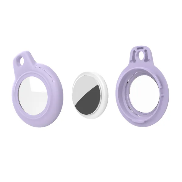 AQUA GUARD Vodotesný obal pre Apple AirTag fialový