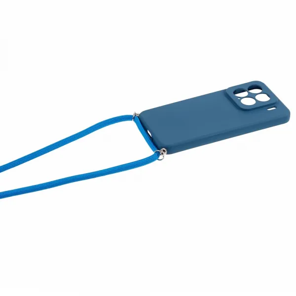 ROPE Kryt so šnúrkou Xiaomi 15 modrý