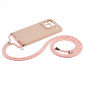 ROPE Kryt so šnúrkou Xiaomi 15 ružový