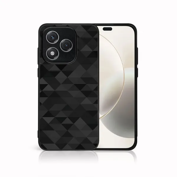 MY ART Ochranný kryt pre Honor 400 Lite 5G BLACK TRIANGLES (232)