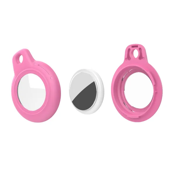 AQUA GUARD Vodotesný obal pre Apple AirTag ružový