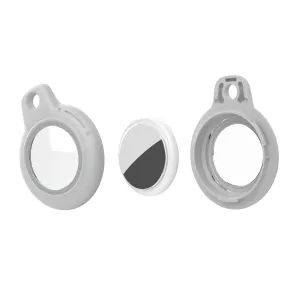 AQUA GUARD Vodotesný obal pre Apple AirTag šedý