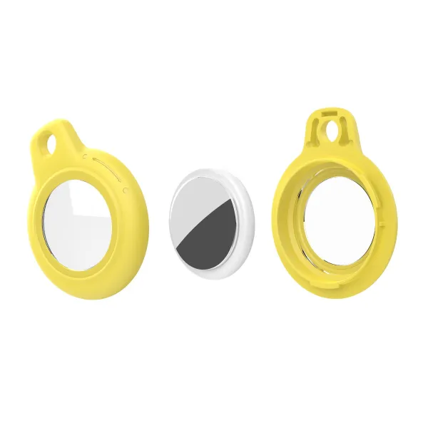 AQUA GUARD Vodotesný obal pre Apple AirTag žltý