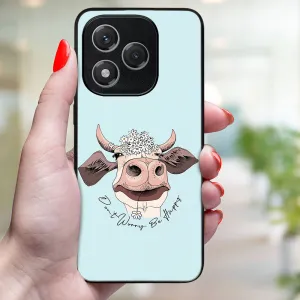 MY ART Ochranný kryt pre Honor 400 Lite 5G HAPPY COW (181)