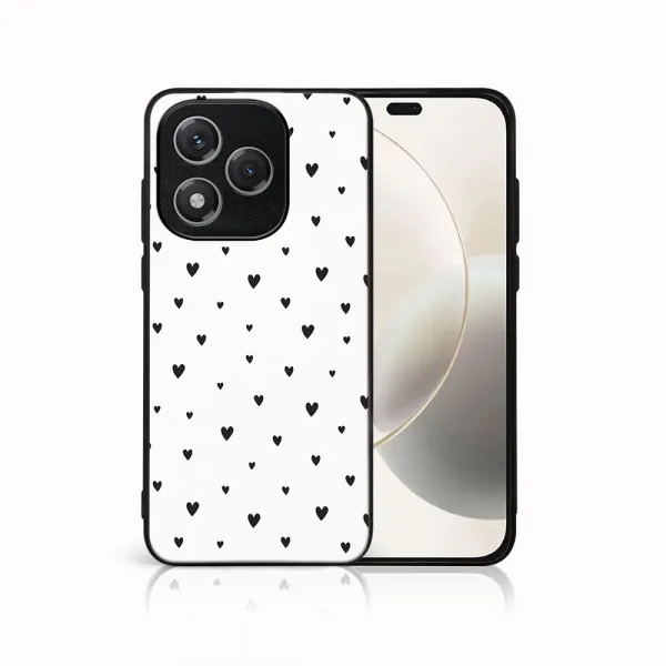 MY ART Ochranný kryt pre Honor 400 Lite 5G BLACK HEARTS (167)