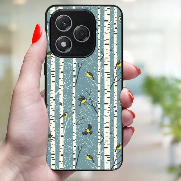 MY ART Kryt s vianočným dizajnom Honor 400 Lite 5G BIRCH (072)