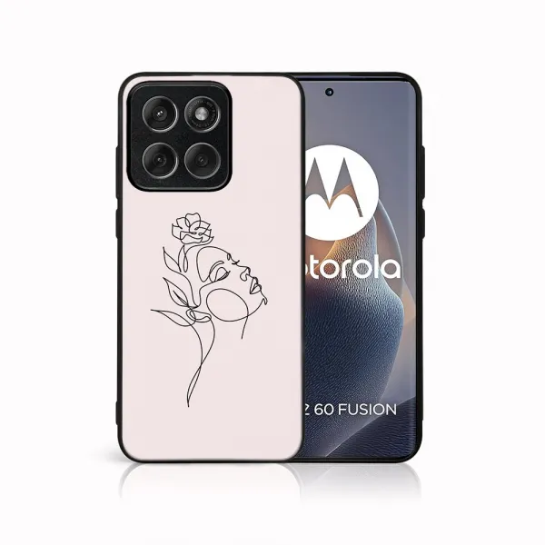 MY ART Ochranný kryt pre Motorola Edge 60 / Edge 60 Fusion ROSE GIRL (198)