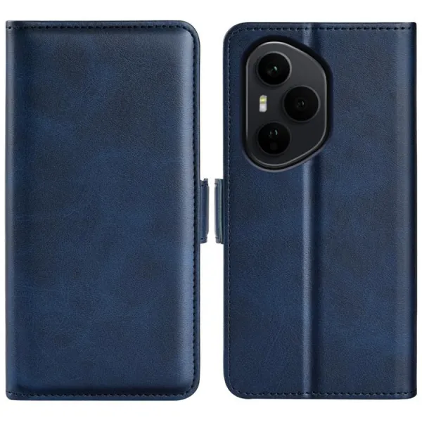 SIDE Peňaženkové puzdro pre Honor 400 Pro 5G modré