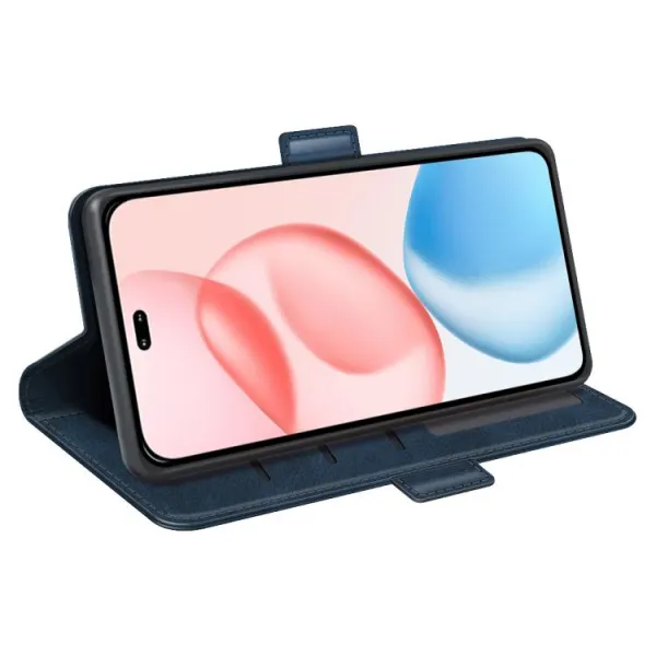 SIDE Peňaženkové puzdro pre Honor 400 Pro 5G modré