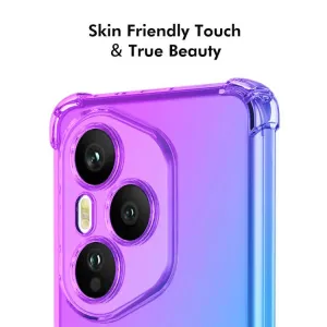 ENKAY GRADIENT Ochranný kryt pre Honor 400 Pro 5G BLUE PINK