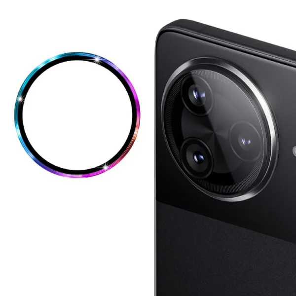 ENKAY ALU Sklo pre fotoaparát Xiaomi Poco F7 Pro / Poco F7 Ultra COLORFUL
