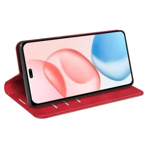 MAGNETIC Zaklápací kryt pre Honor 400 Pro 5G červený