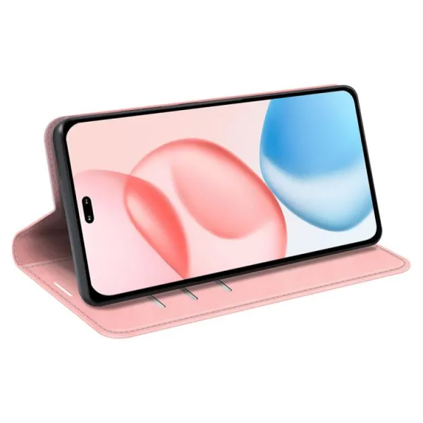 MAGNETIC Zaklápací kryt pre Honor 400 Pro 5G ružový