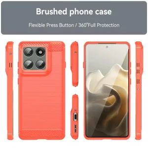 FLEXI TPU Ochranný kryt Motorola Edge 60 Pro červený