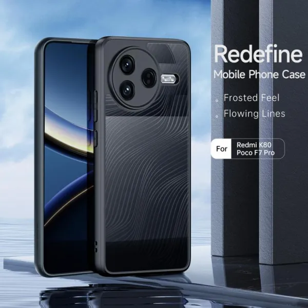 DUX AIMO Ochranný kryt pre Xiaomi Poco F7 Pro čierny