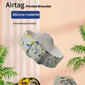 ART Silikónový remienok pre Apple AirTag STRIPES