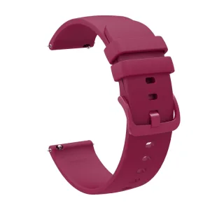 SILICONE Vymeniteľný remienok pre Garmin Forerunner 55mm bordový