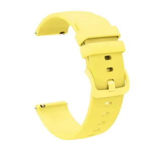 SILICONE Vymeniteľný remienok pre Garmin Forerunner 55mm žltý