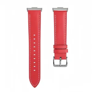 LEATHER Kožený remienok pre Huawei Watch Fit 3 / Fit 4 / Fit 4 Pro / Fit 5 / Fit 5 Pro červený