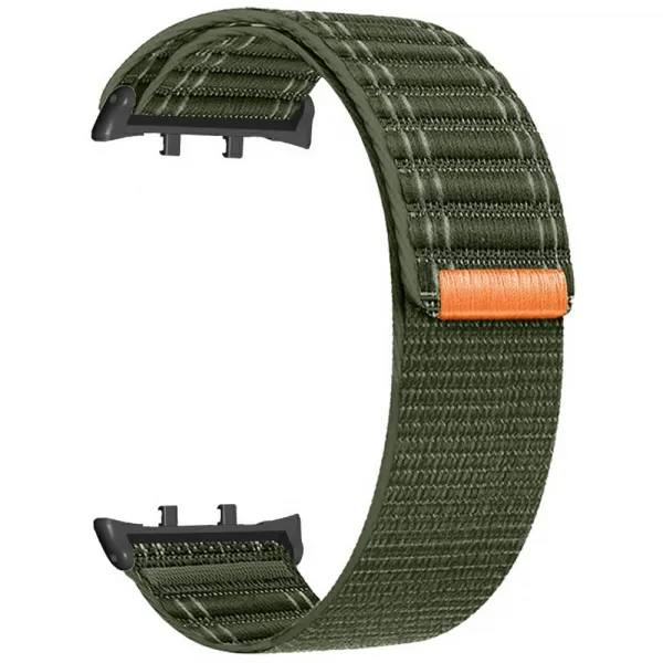 NYLON Vymeniteľný remienok pre Honor Watch 5 tmavozelený
