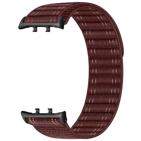 NYLON Vymeniteľný remienok pre Honor Watch 5 bordový