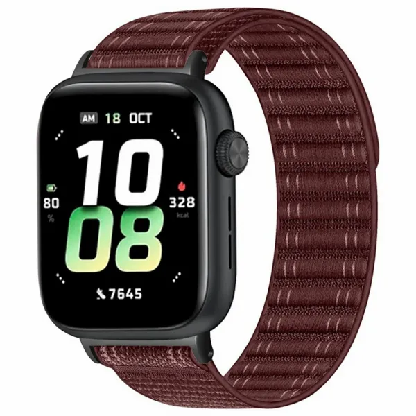 NYLON Vymeniteľný remienok pre Honor Watch 5 bordový