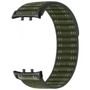 NYLON Vymeniteľný remienok pre Honor Watch 5 tmavozelený