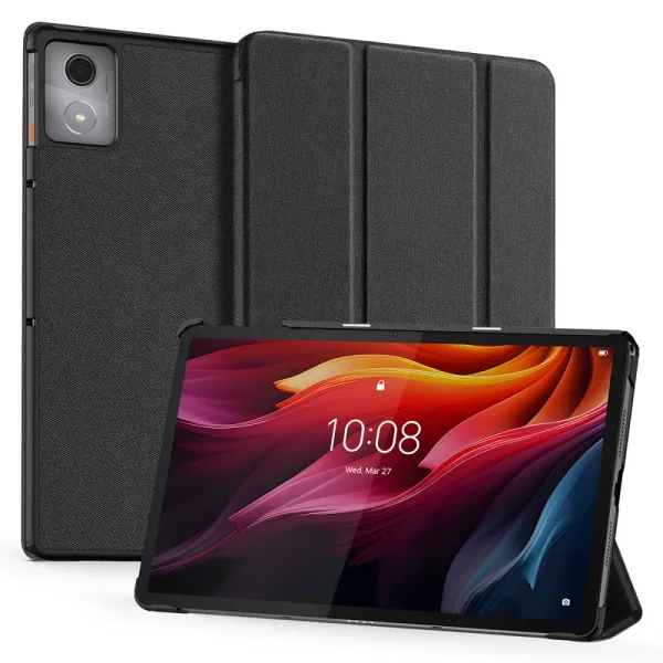 DUX DOMO Zaklápacie puzdro pre Lenovo Tab K11 Plus čierne