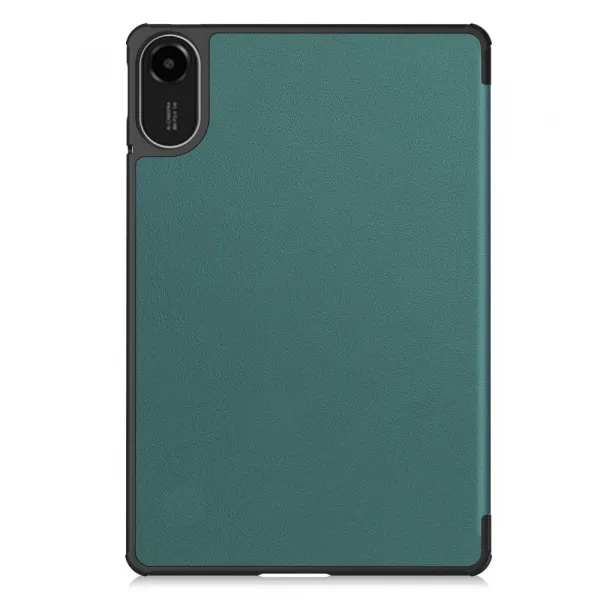 LEATHER Zaklápací kryt pre Xiaomi Redmi Pad 2 zelený