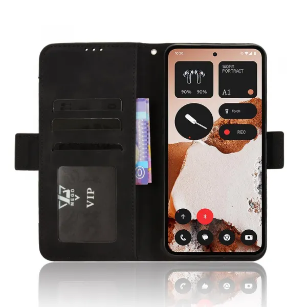 SLOT Peňaženkový obal pre CMF Phone 2 Pro čierny