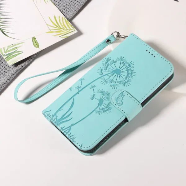 ART DANDELION Peňaženkové puzdro pre Honor 400 5G mentolové