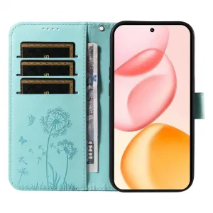 ART DANDELION Peňaženkové puzdro pre Honor 400 5G mentolové