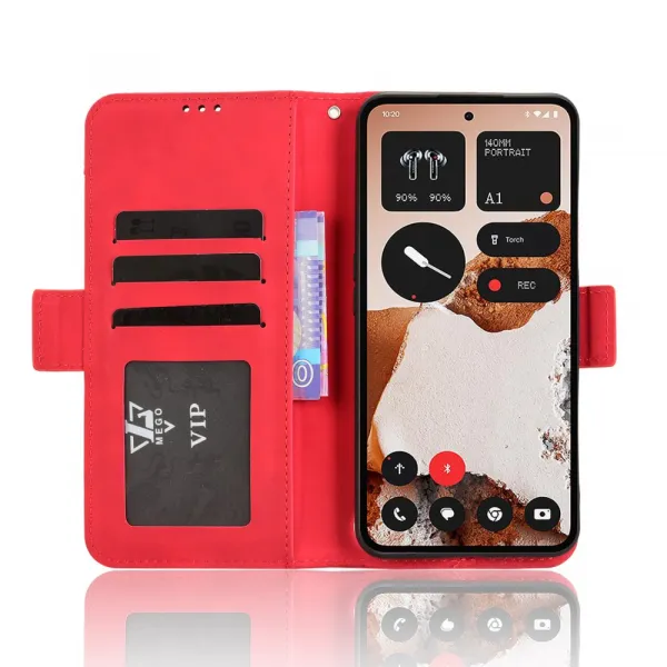 SLOT Peňaženkový obal pre CMF Phone 2 Pro červený
