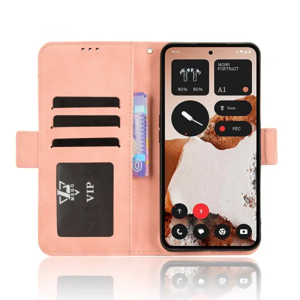 SLOT Peňaženkový obal pre CMF Phone 2 Pro ružový