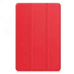 LEATHER Zaklápací kryt pre Xiaomi Redmi Pad 2 červený