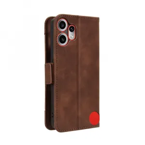 SLOT Peňaženkový obal pre CMF Phone 2 Pro hnedý